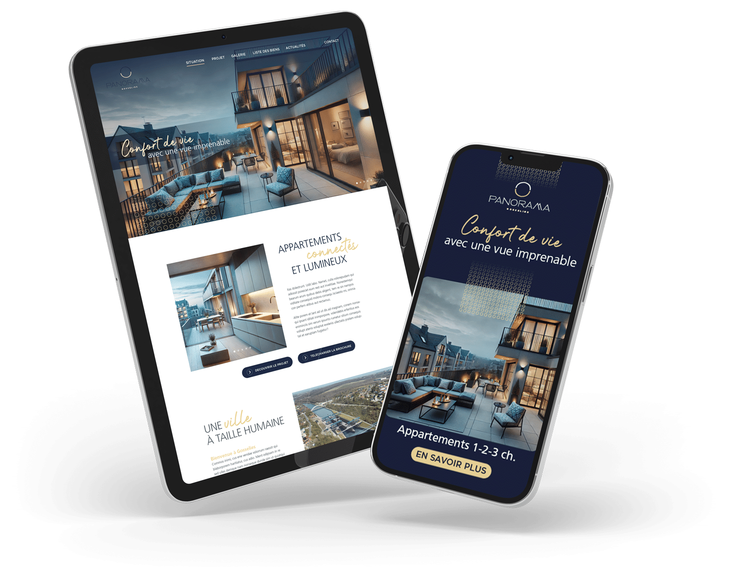 Communication pour promoteurs immobiliers | Up Studio