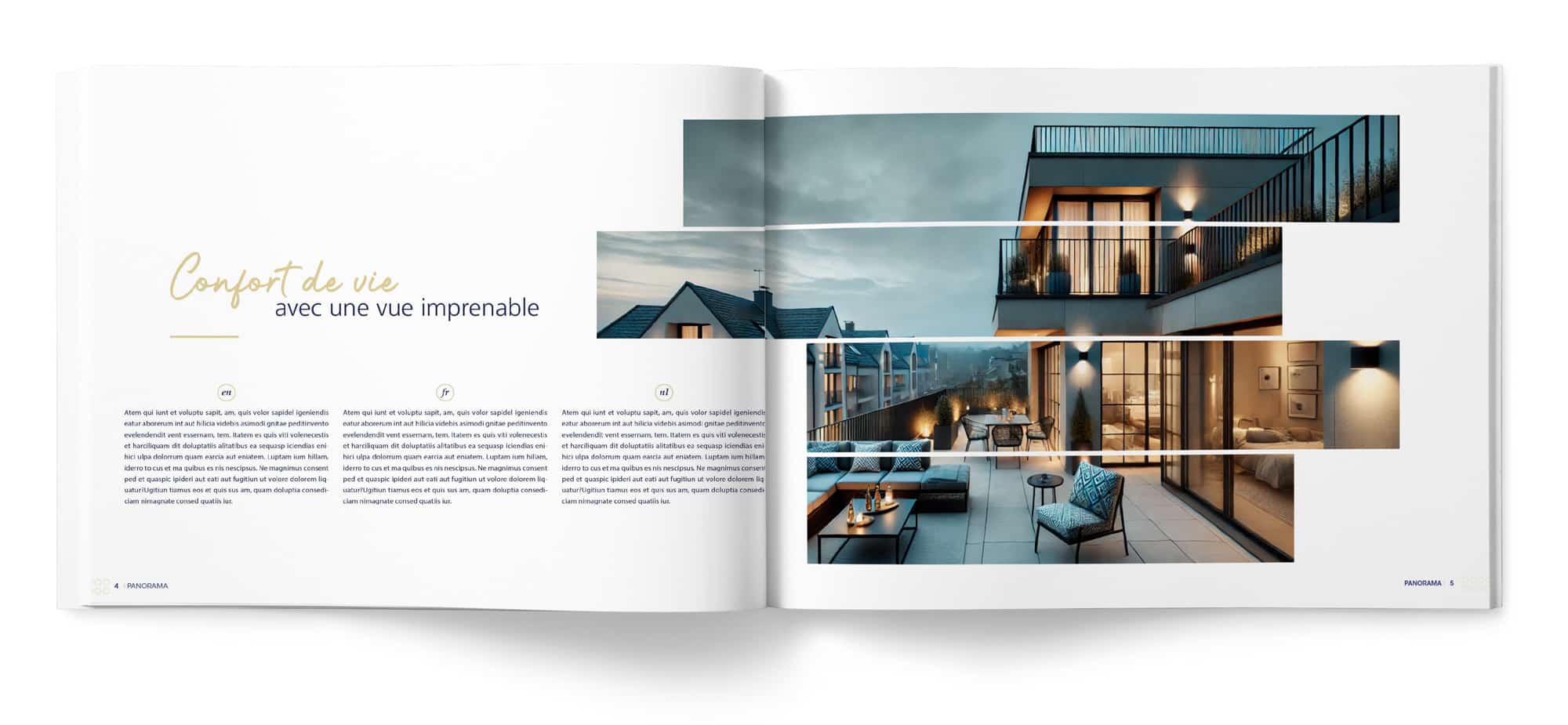 Communication pour promoteurs immobiliers | Up Studio